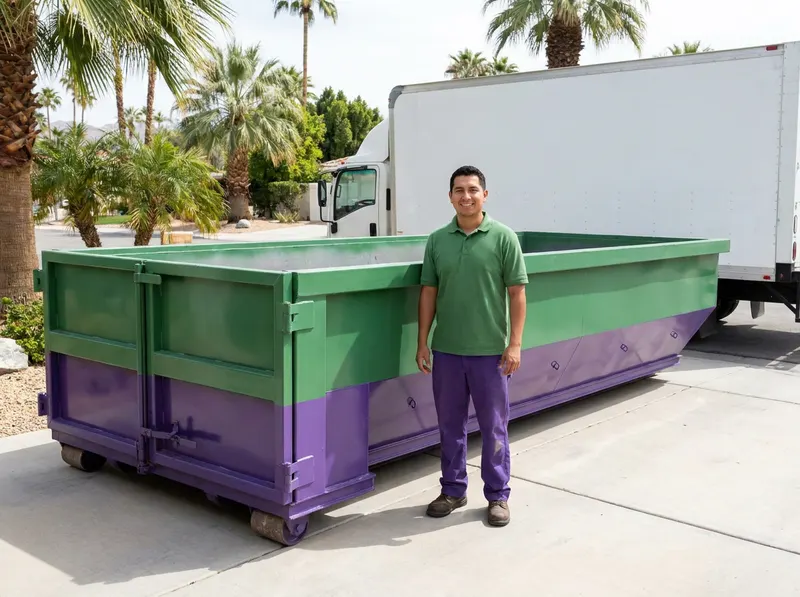 10-Yard Dumpster Rental in Palm Springs, CA